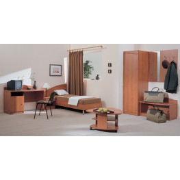 Мебель в Гостиницу МПГ-1 Кровати и вешалки, столики и трюмо для отелей и пансионатов под заказ